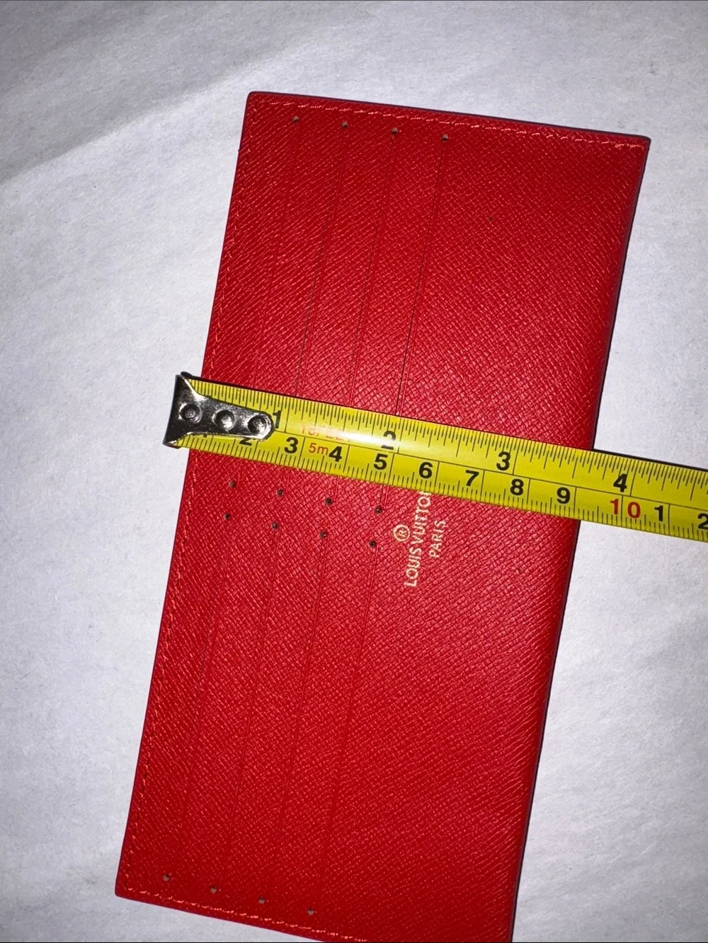 LV Louis Vuitton Paris Red Card Holder